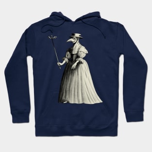 Lady Plague Doctor (old paper) Hoodie